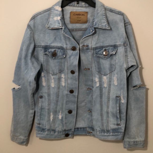 carbon denim jacket